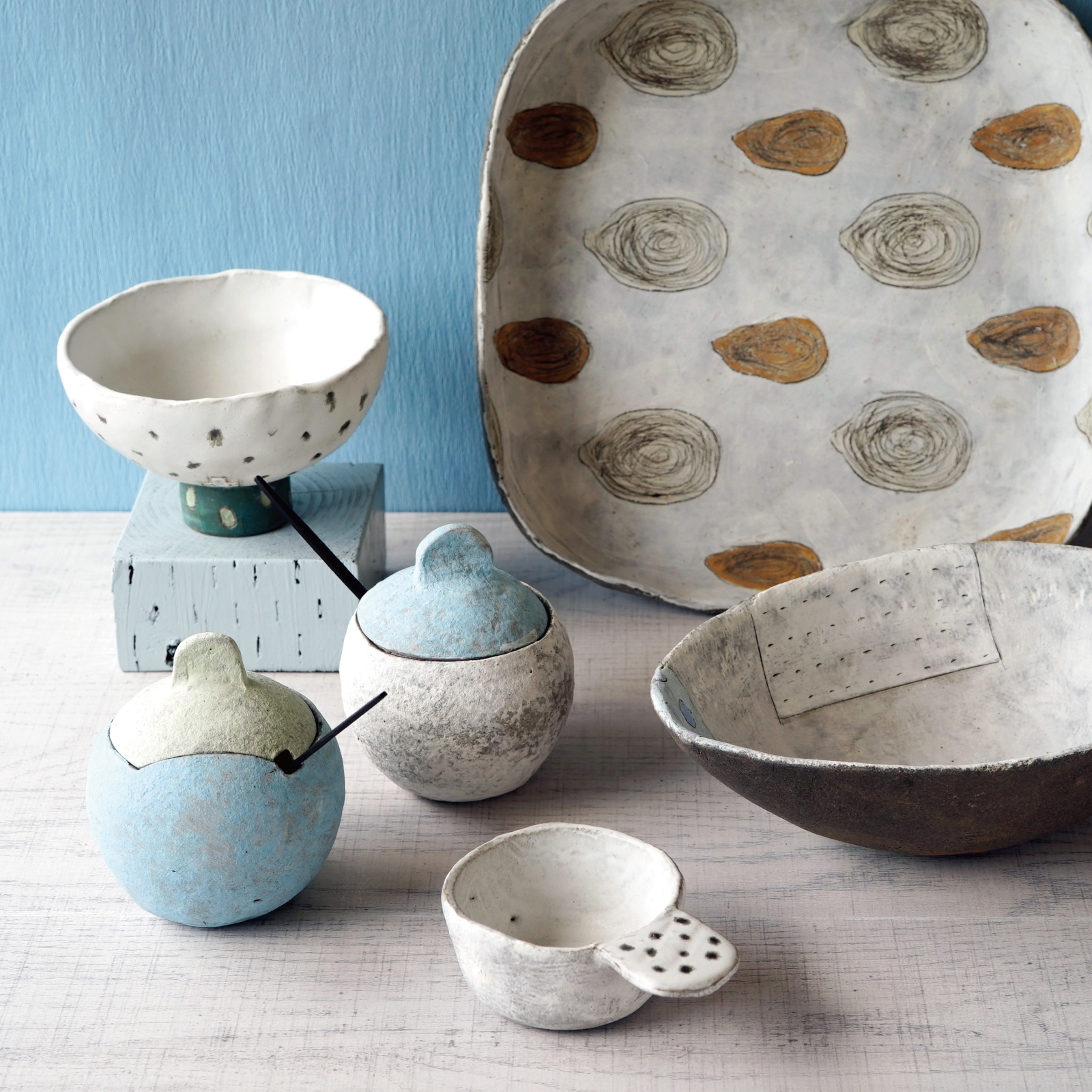 吉澤浩　陶器 茶碗 2個セット 吉澤浩（陶器） - うつわと雑貨 織庵 オンラインショップ