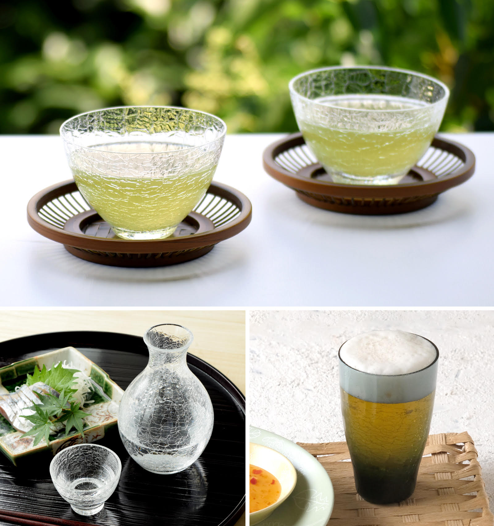 ガラス食器特集