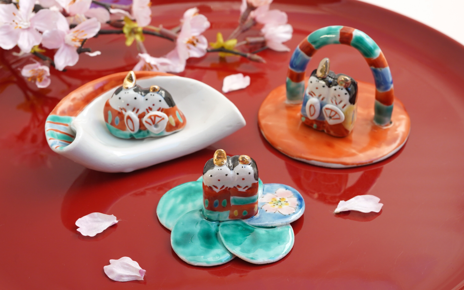 【美品】お雛様 桃の節句 イベント予告／桃の節句お雛様展 3月3日は桃の節句（上巳の節句