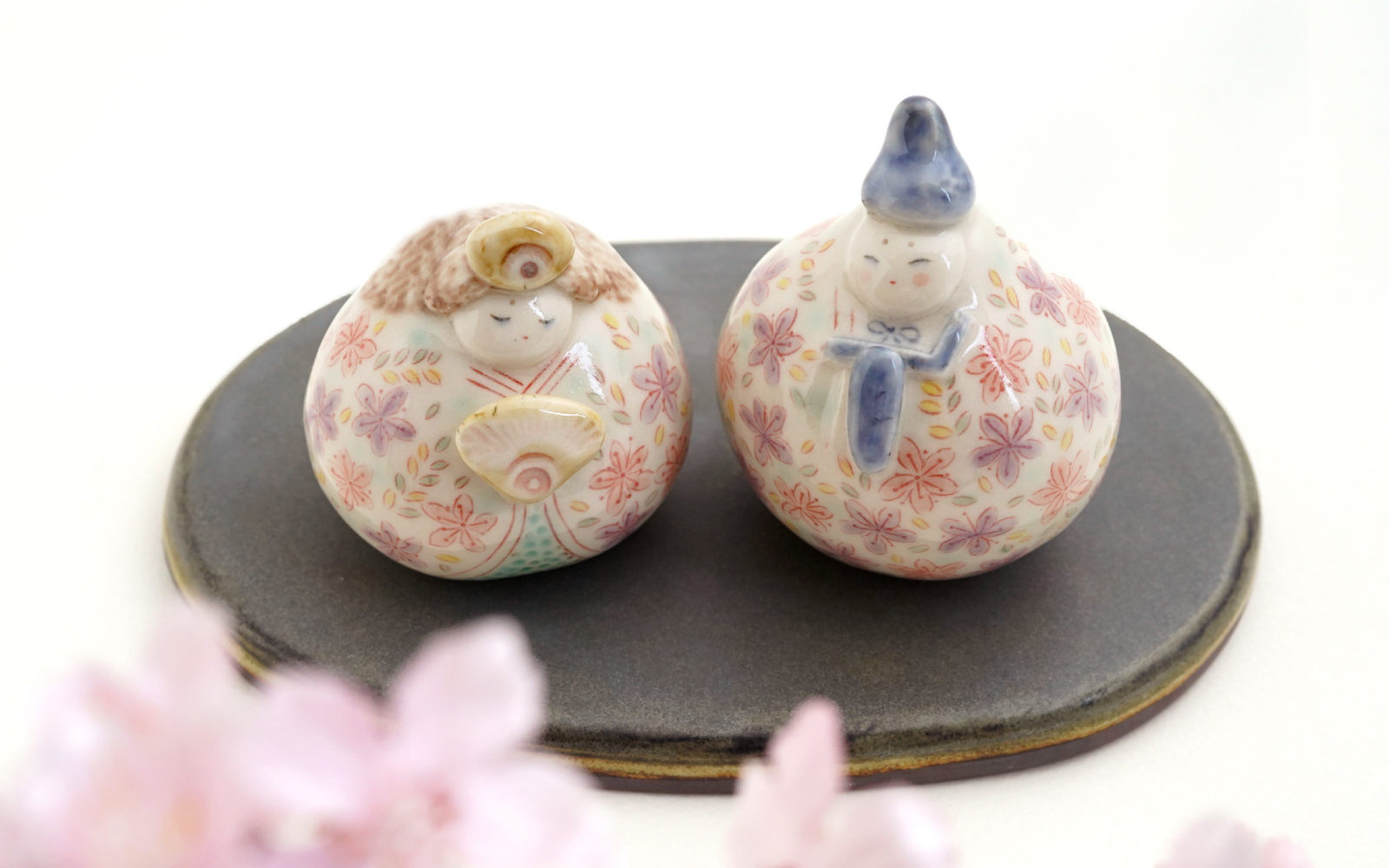 お雛様(大) 陶器雛　ひな祭り おひなさま 陶器製 雛人形 ひな人形 お雛様 おひな様 陶器 ひな祭り