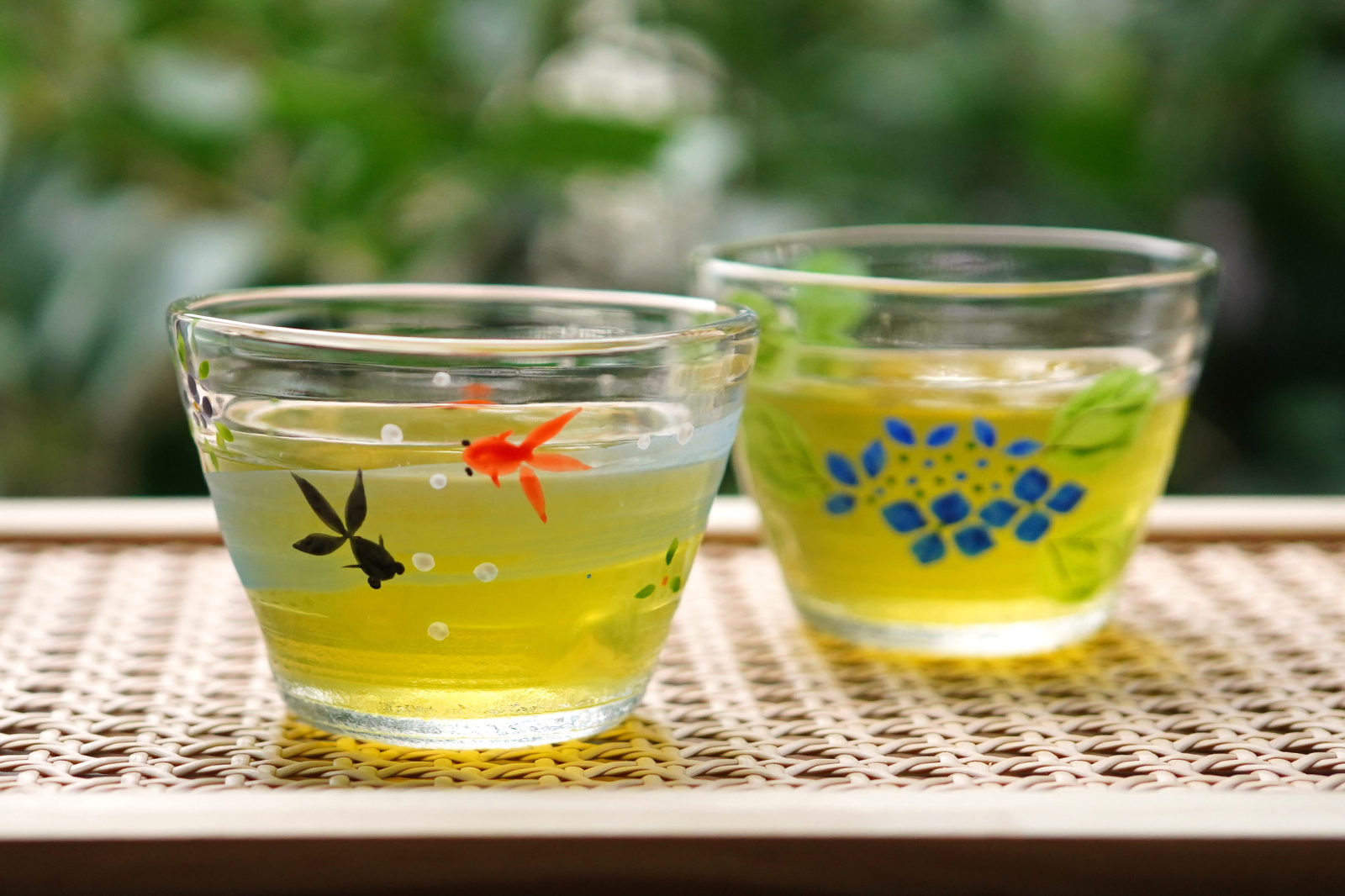 京の色絵ガラス