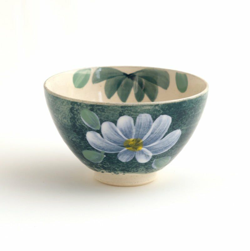 波佐見焼・三川内焼（長崎県） 【波佐見焼】藍花 飯碗 （グリーン）〈1