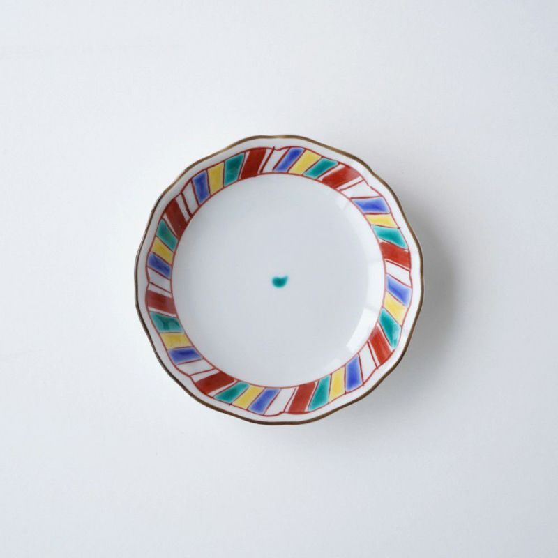 SALE 【九谷焼SALE】色絵絵変り 4号皿〈5枚〉 |皿や鉢など和食器の通販