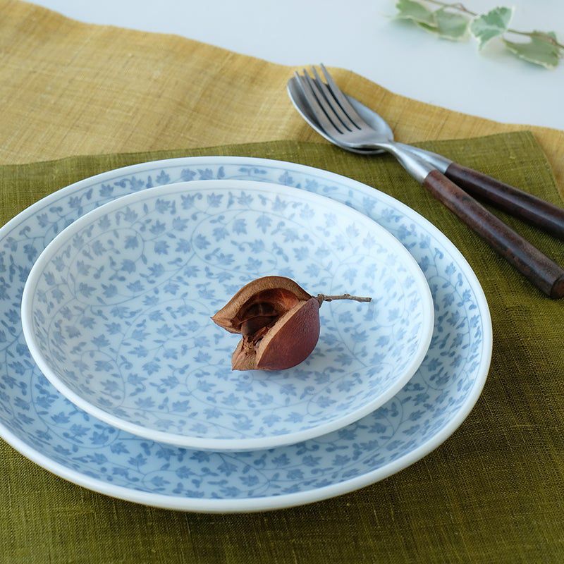 中皿（約15～23cm） 単品 染からくさ プレートS〈1枚〉 |皿や鉢など和 