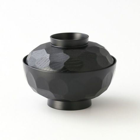 【おまとめSALE】【匠の伝承】絆の漆器 欅亀甲 吸物椀