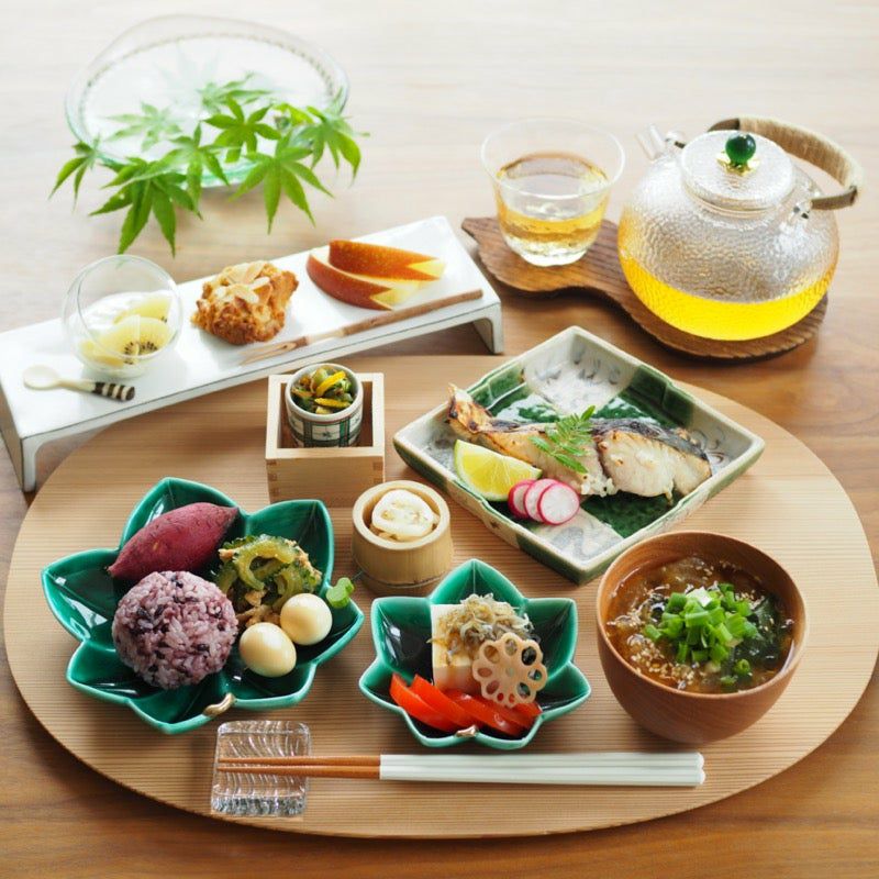 青楓（あおかえで） 青楓 銘々皿〈2枚〉 美濃焼 |皿や鉢など和食器の通販は京都のたち吉（TACHIKICHI/橘吉）|Japanese  tableware・日本餐具