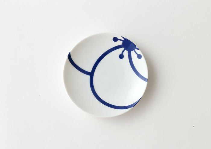 小皿・取皿（約9～14cm） 藍吉祥 皿（桐箱入）〈5枚〉 美濃焼 |皿や鉢 