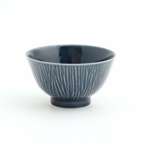 【うつわよせシリーズ】木立 ご飯茶碗 ネイビー〈1個〉 美濃焼