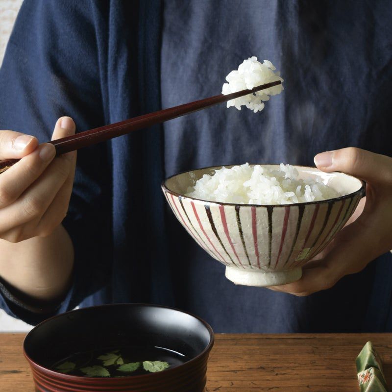 シリーズ以外・その他 単品 十草 飯茶碗（朱）〈1個〉 美濃焼 |皿や鉢など和食器の通販は京都のたち吉（TACHIKICHI/橘吉）