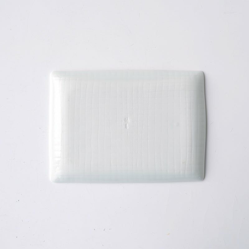 白磁さらさ(はくじさらさ) 単品 白磁さらさ 銘々皿〈1枚 白磁さらさ(はくじさらさ) 単品 白磁さらさ 銘々皿〈1枚