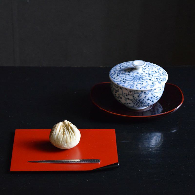 京唐草（きょうからくさ） 京唐草 お茶呑茶碗（桐箱入）〈5客〉 瀬戸焼 