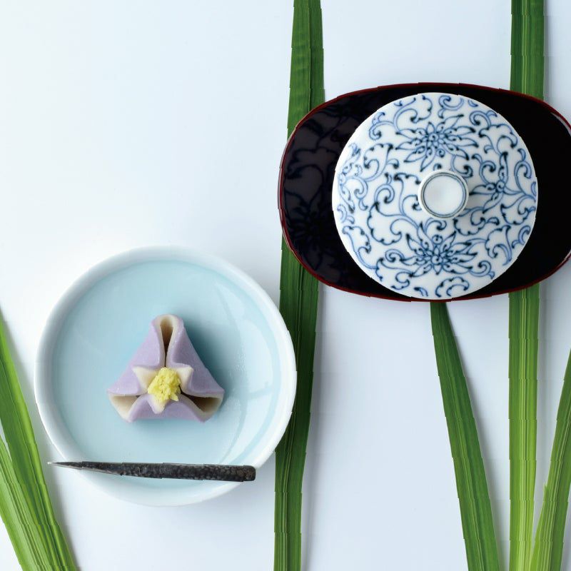 京唐草（きょうからくさ） 京唐草 お茶呑茶碗（桐箱入）〈5客〉 瀬戸焼 