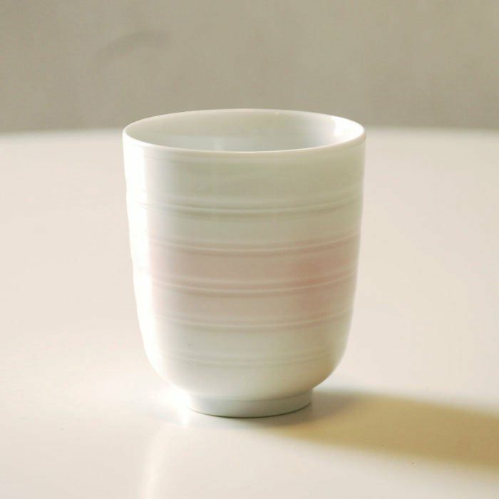 シリーズ以外・その他 単品 幸 湯呑（ピンク）〈1個〉 波佐見焼