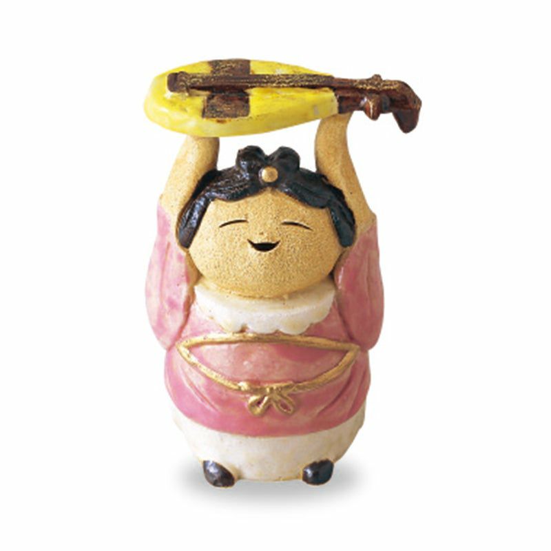 縁起かつぎ 七福神 縁起かつぎ 置物（大黒さま）〈1個〉 瀬戸焼 |皿や 