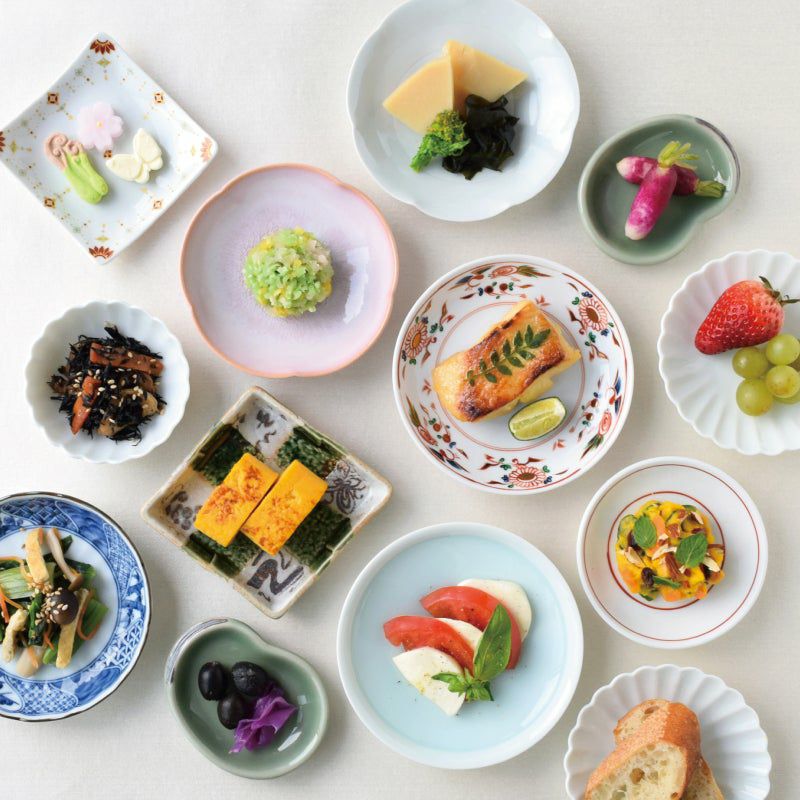 その他 そら豆 豆皿〈5枚〉 瀬戸焼 |皿や鉢など和食器の通販は京都のたち吉（TACHIKICHI/橘吉）|Japanese  tableware・日本餐具