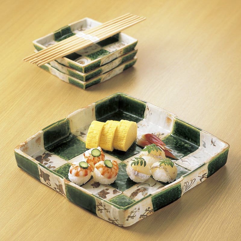 市松（いちまつ） 市松 大皿〈1枚〉 瀬戸焼 |皿や鉢など和食器の通販は京都のたち吉（TACHIKICHI/橘吉）|Japanese  tableware・日本餐具