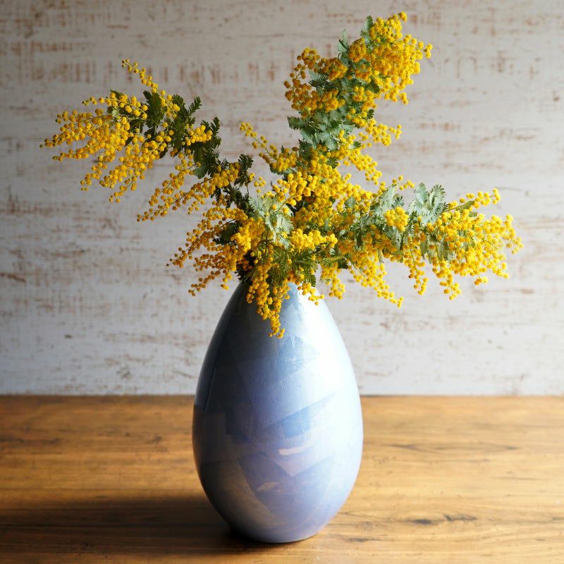 新品 》 《 未使用 》《 レア 》 九谷焼 せつなく 御花瓶 秀正堂造