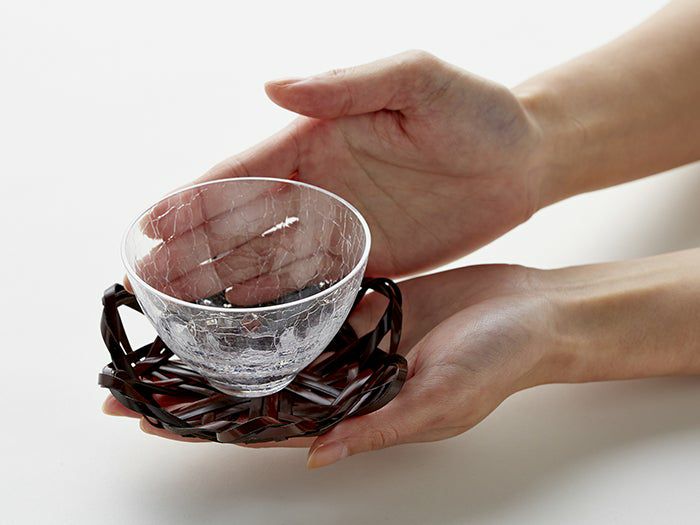 シリーズ以外・その他 染竹 茶托〈5枚〉 天然竹 |皿や鉢など和食器の 
