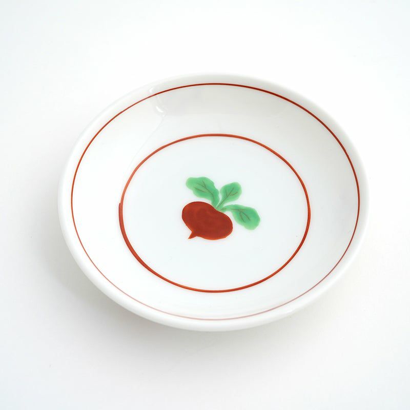 小皿・取皿（約9～14cm） 赤絵かぶら 小皿〈2枚〉 美濃焼 |皿や鉢など 