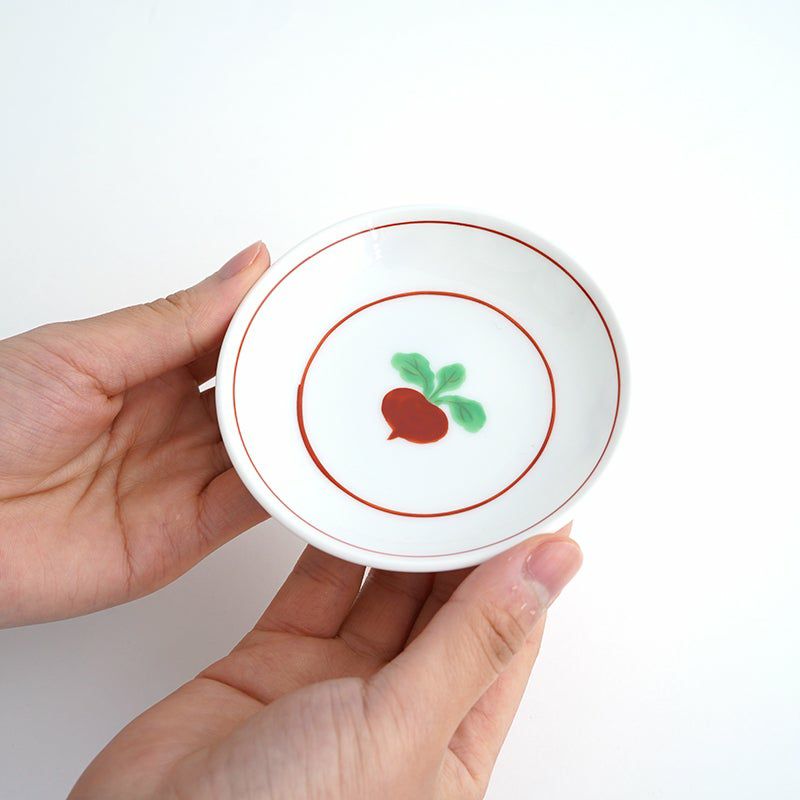 小皿・取皿（約9～14cm） 赤絵かぶら 小皿〈2枚〉 美濃焼 |皿や鉢など 