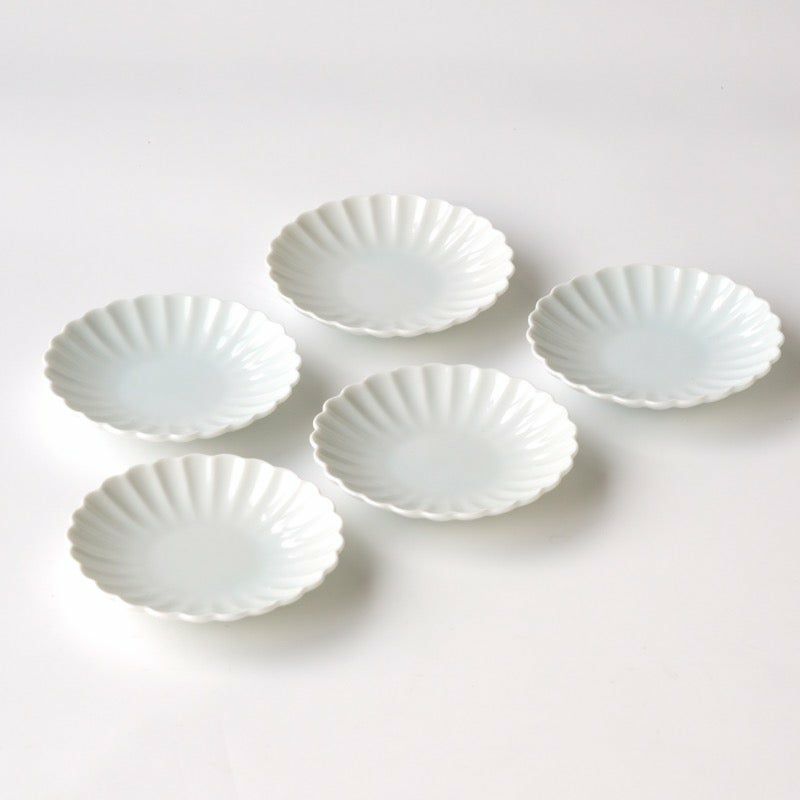 白菊（しらぎく） 白菊 小皿〈5枚〉 美濃焼 |皿や鉢など和食器の通販は 