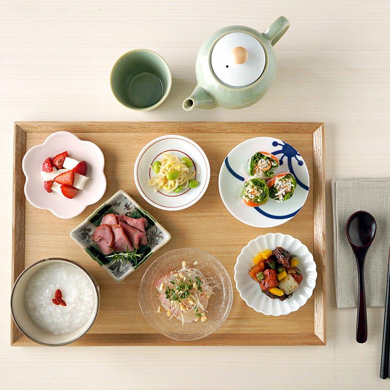 小皿・取皿（約9～14cm） 白菊 小皿〈5枚〉 美濃焼 |皿や鉢など和食器 