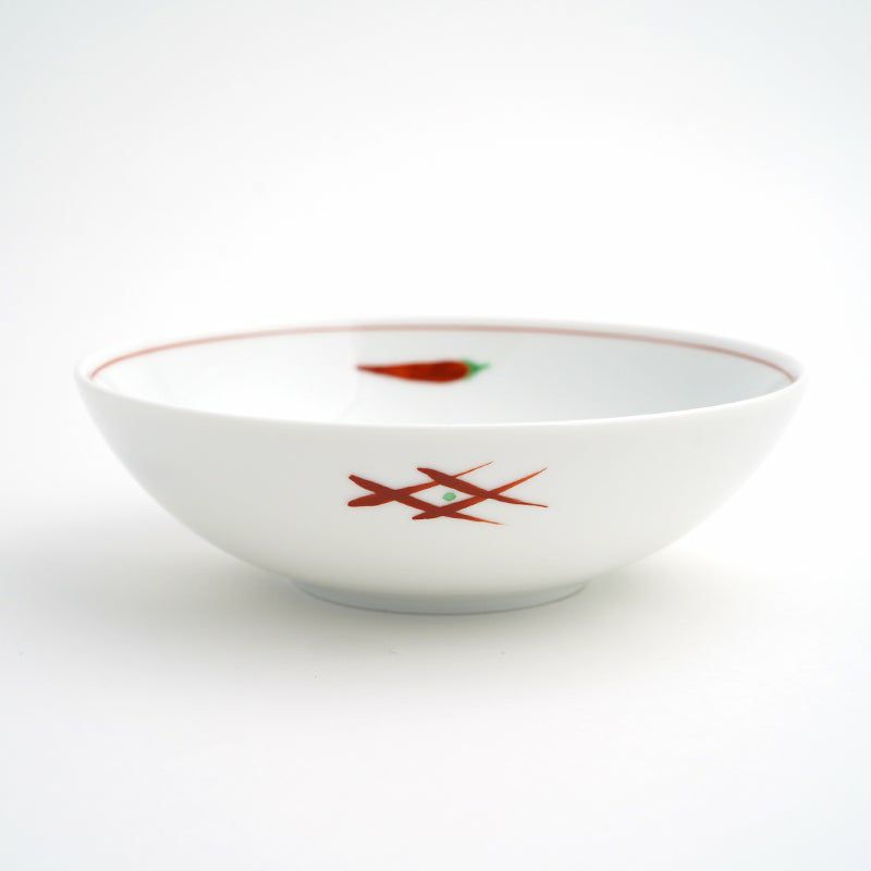赤絵かぶら(あかえかぶら) 単品 赤絵かぶら 中鉢〈1個〉 美濃 赤絵かぶら(あかえかぶら) 単品 赤絵かぶら 中鉢〈1個〉 美濃