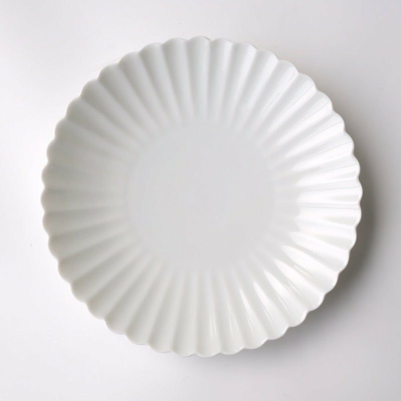 中皿（約15～23cm） 単品 白菊 中皿〈1枚〉 美濃焼 |皿や鉢など和食器 