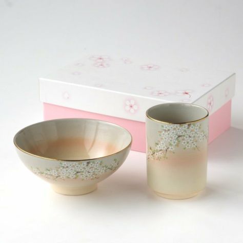 桜いっぱい咲いたよ♡小さめ茶碗 きよかっ 4個