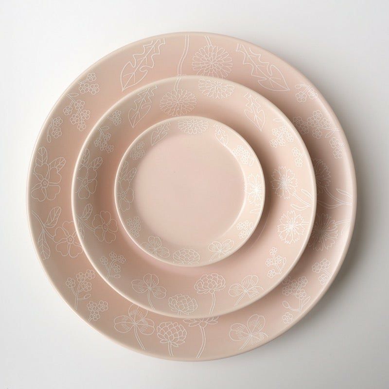 小皿・取皿（約9～14cm） 花咲み 小皿（桜） 美濃焼 |皿や鉢など和食器 