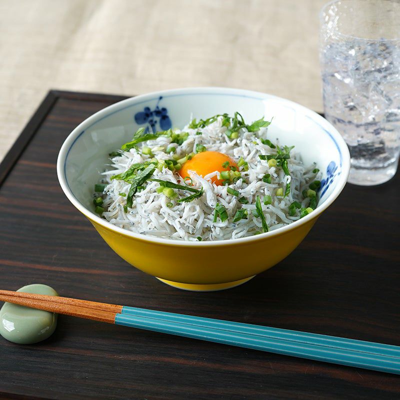 おてがる丼 おてがる丼 黄地草文〈1個〉 波佐見焼 |皿や鉢など和食器の通販は京都のたち吉（TACHIKICHI/橘吉）