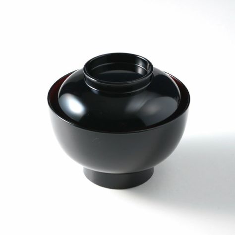 黒塗雑煮椀（内朱）〈1客〉 山中塗 | 京都 皿や鉢など和食器の通販 