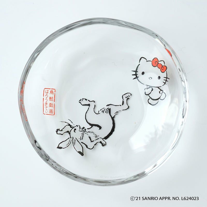 ハローキティ 鳥獣戯画 【SALE】ハローキティ 鳥獣戯画 小皿 ハローキティ 鳥獣戯画 【SALE】ハローキティ 鳥獣戯画 小皿