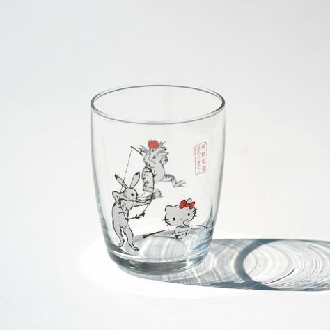 日本製 MADE IN JAPAN たち吉 京町レトロタンブラー グラス コップ数量４個