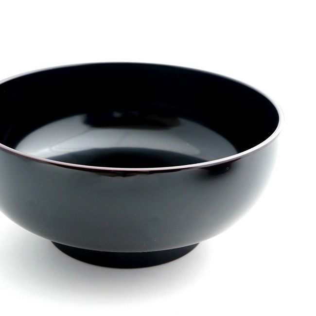 越前塗】うどん椀 溜内黒〈1個〉 | 京都 皿や鉢など和食器の通販