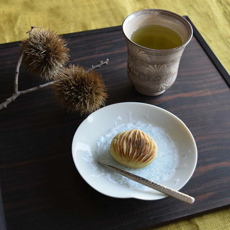 月華（げっか） 単品 月華 菓子皿 〈1個〉 京焼・清水焼 |皿や鉢など和 