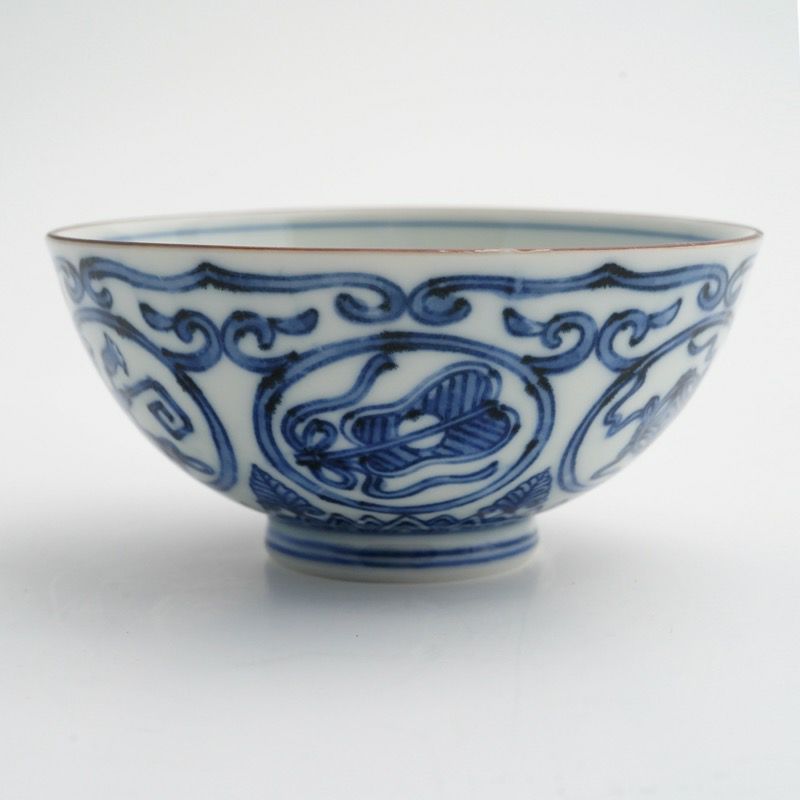 椿窯 【椿窯】縁起お茶碗 宝絵〈1個〉 |皿や鉢など和食器の通販