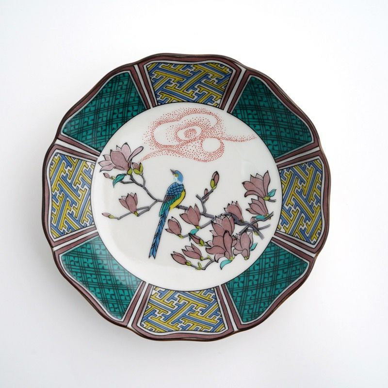 小皿・取皿（約9～14cm） 【九谷焼】4.5号皿揃 花鳥絵変り〈5枚〉 |皿 