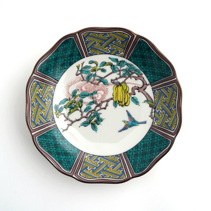 小皿・取皿（約9～14cm） 【九谷焼】4.5号皿揃 花鳥絵変り〈5枚〉 |皿 