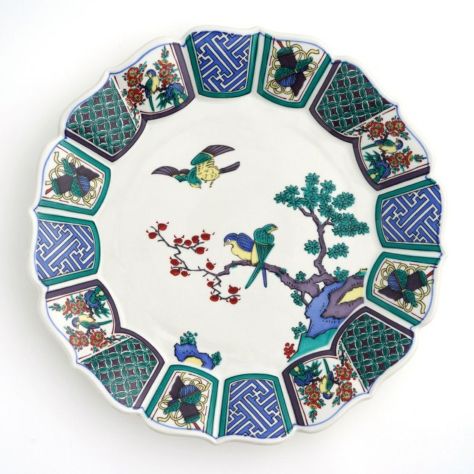 中鉢・盛鉢（約15～23cm） 【九谷焼】6.5号鉢 吉田屋椿に鳥〈1個〉 |皿 