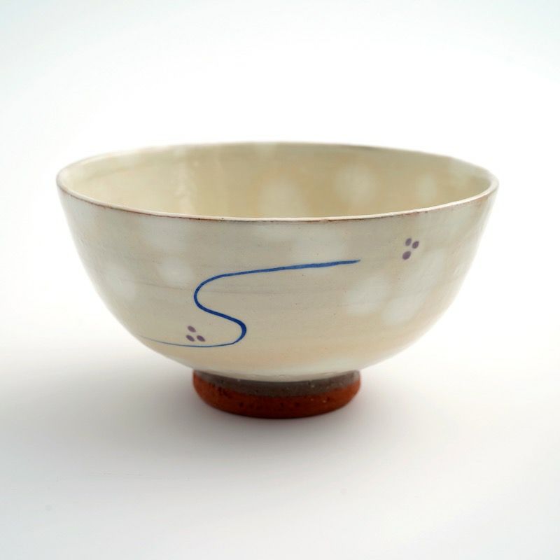 京焼・清水焼 ご飯茶碗 青赤濃七宝 （あおあかだみしっぽう）｜京焼・清水焼・陶器のやまなか雅陶