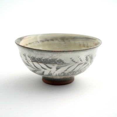 飯碗（茶碗） 【雲楽窯】青抹陶 双子松夫婦茶碗〈2個〉 |皿や鉢など和 