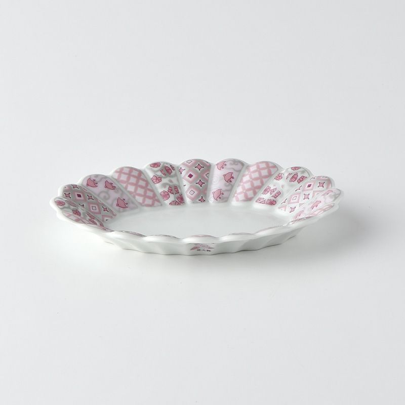 花離宮シリーズ 【波佐見焼】花離宮 楕円皿 小〈1枚〉 |皿や鉢