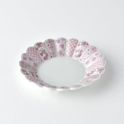 【波佐見焼】花離宮 15cm 丸皿〈1枚〉