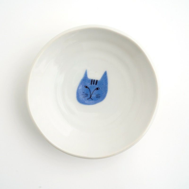 たち吉 取り扱い ねこ皿（陶額） 猫 3点セット