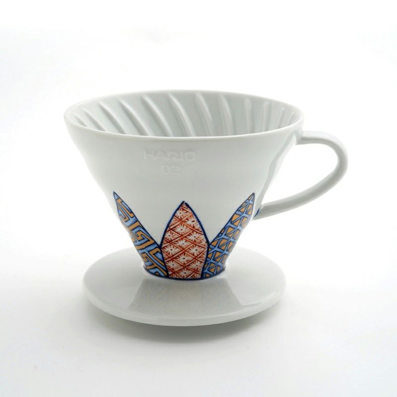 HARIO×たち吉 HARIO×たち吉 V60透過ドリッパー02セラミック 祥瑞〈1個 
