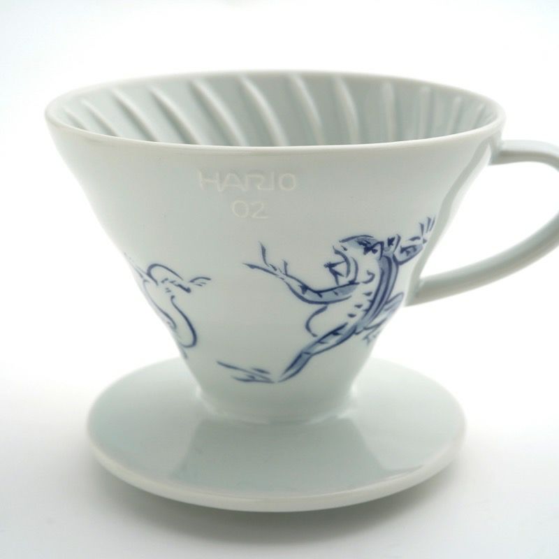 HARIO×たち吉 HARIO×たち吉 V60透過ドリッパー02セラミック 鳥獣戯画〈1個〉  |皿や鉢など和食器の通販は京都のたち吉（TACHIKICHI/橘吉）