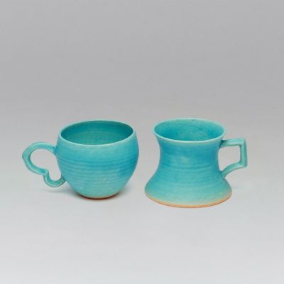 ドレッシングカップ｜トルコブルー｜陶器｜美濃焼｜和食器通販