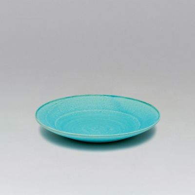 KANADE | 奏 【COCHI】KANADE RIMPLATE / HANAASAGI（トルコ釉）〈1枚