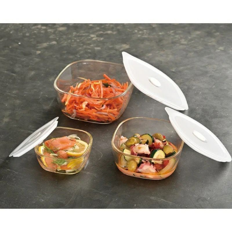 HARIO（ハリオ） 【HARIO】耐熱ガラス製密閉保存容器・角1200〈1個